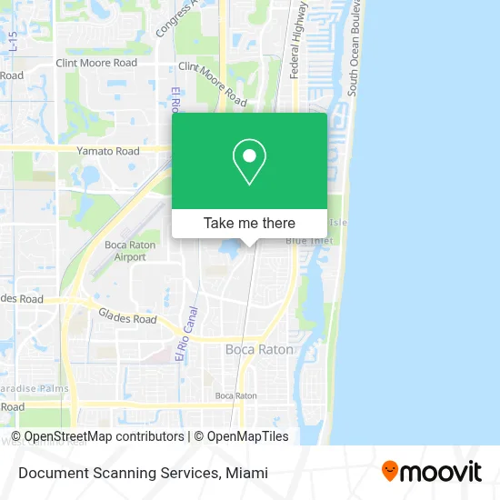 Document Scanning Services map