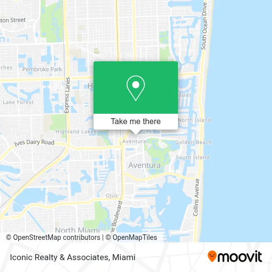 Iconic Realty & Associates map