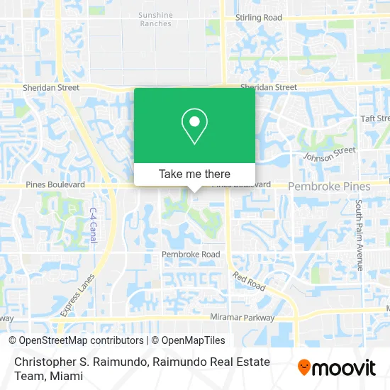 Christopher S. Raimundo, Raimundo Real Estate Team map