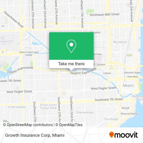 Growth Insurance Corp map