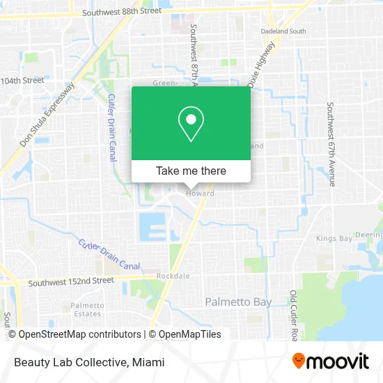 Beauty Lab Collective map