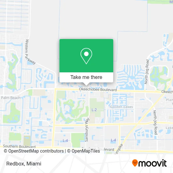 Redbox map