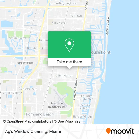 Ag's Window Cleaning map