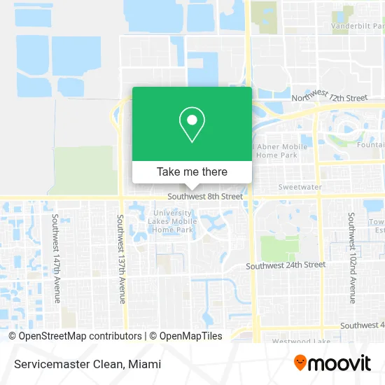 Servicemaster Clean map