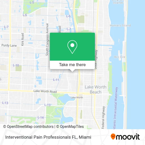 Interventional Pain Professionals FL map