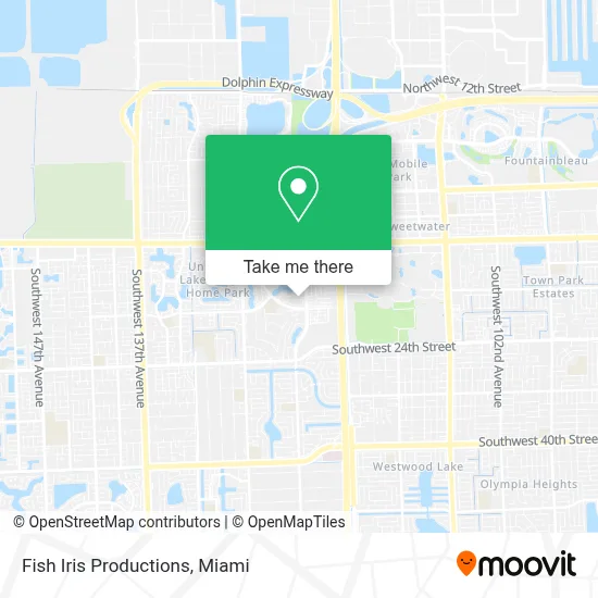 Fish Iris Productions map