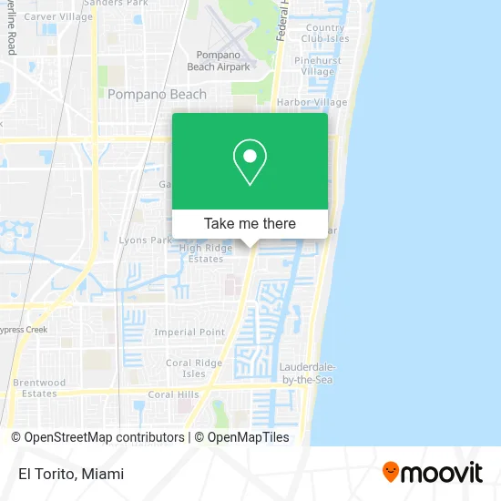 El Torito map