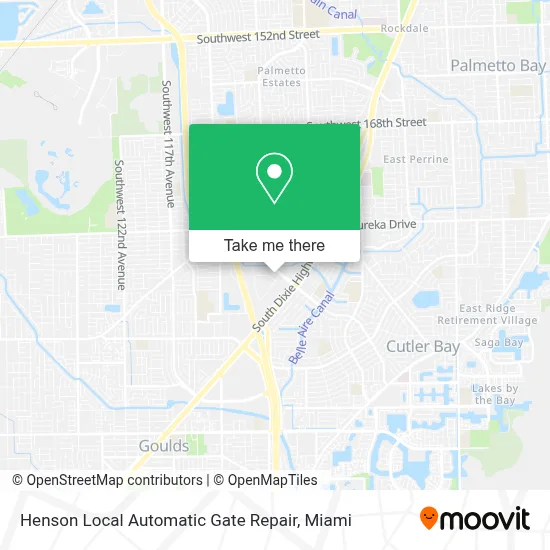 Henson Local Automatic Gate Repair map