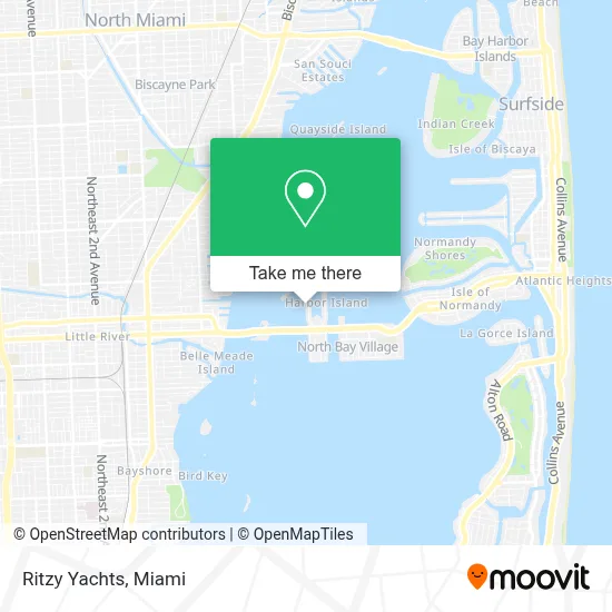 Ritzy Yachts map