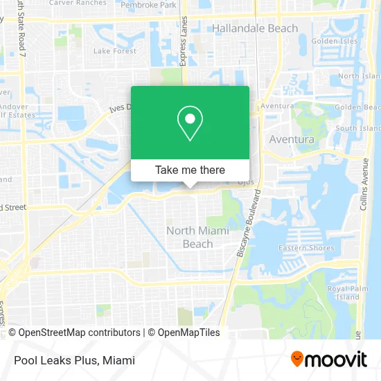 Pool Leaks Plus map