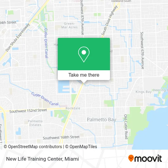 New Life Training Center map