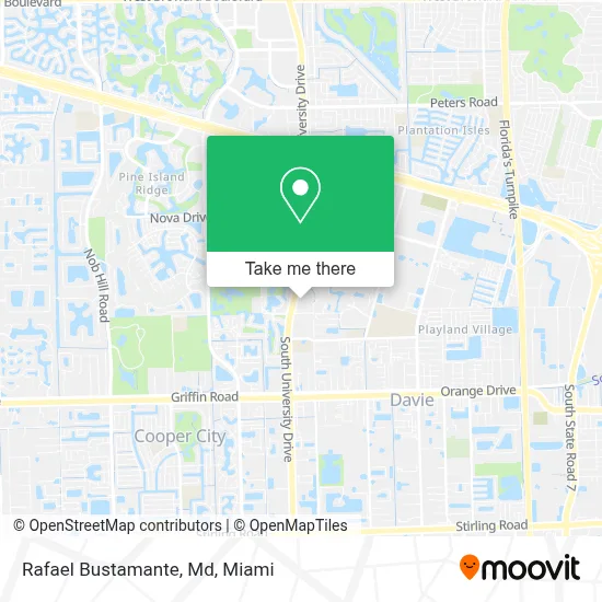 Rafael Bustamante, Md map