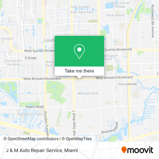 J & M Auto Repair Service map