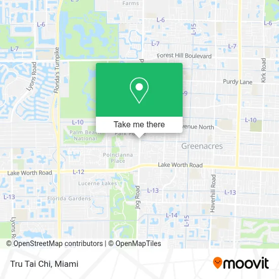 Tru Tai Chi map