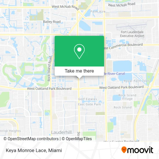 Keya Monroe Lace map