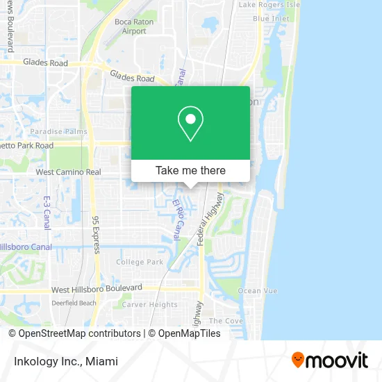 Inkology Inc. map