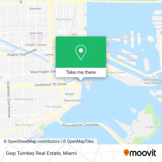 Gwp Turnkey Real Estate map