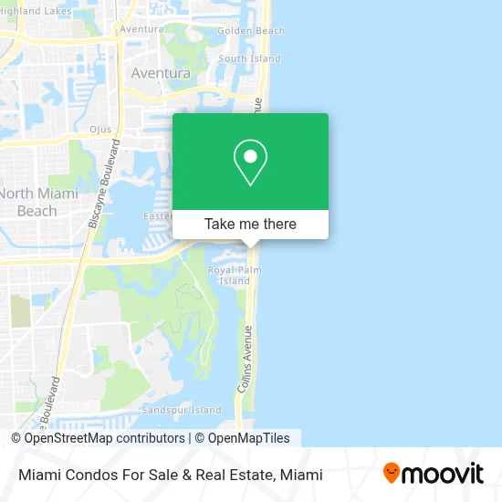 Miami Condos For Sale & Real Estate map