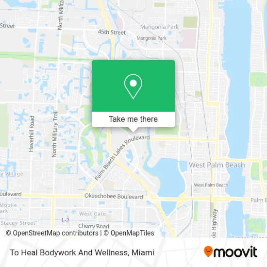 To Heal Bodywork And Wellness map