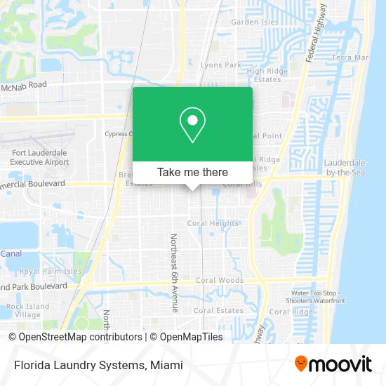 Florida Laundry Systems map