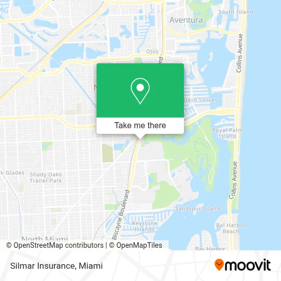 Silmar Insurance map