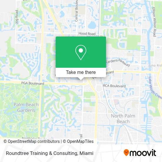 Roundtree Training & Consulting map
