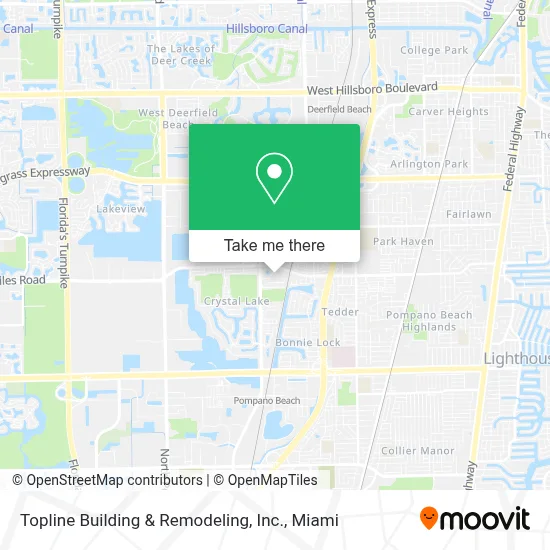 Topline Building & Remodeling, Inc. map