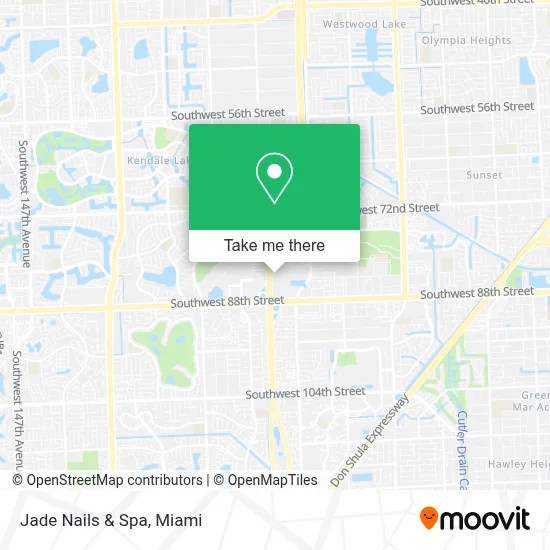 Jade Nails & Spa map