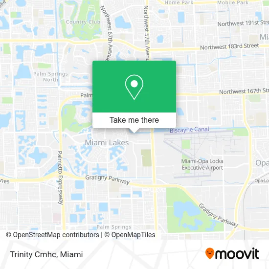 Trinity Cmhc map