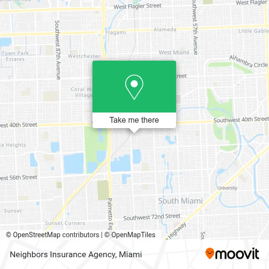 Neighbors Insurance Agency map