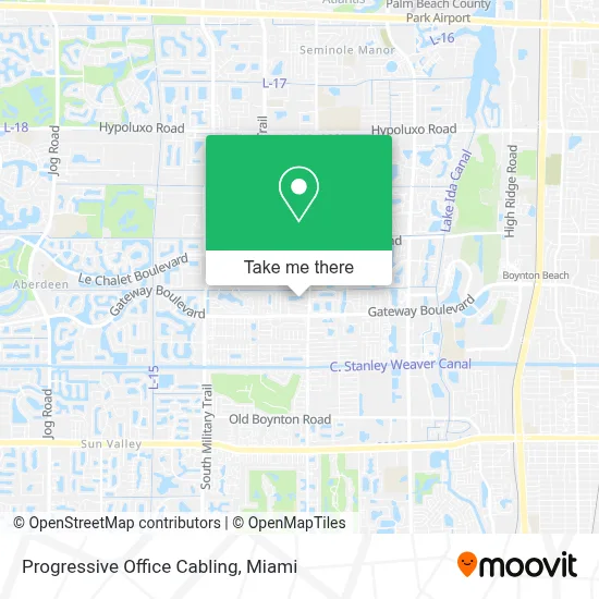 Progressive Office Cabling map