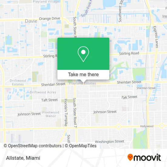 Allstate map