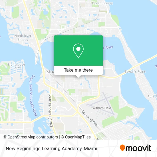New Beginnings Learning Academy map
