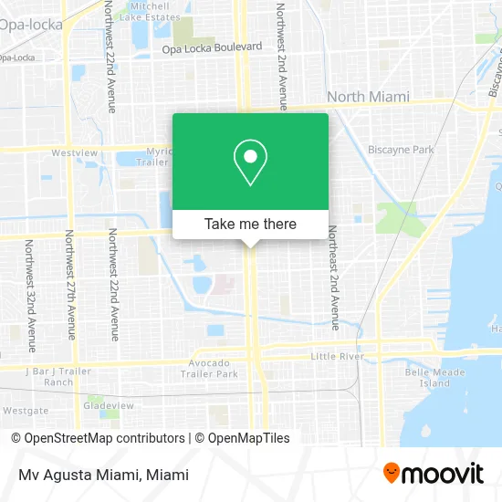 Mv Agusta Miami map