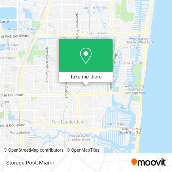 Storage Post map