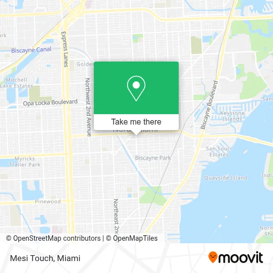 Mesi Touch map