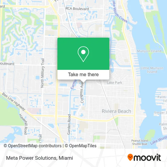 Meta Power Solutions map