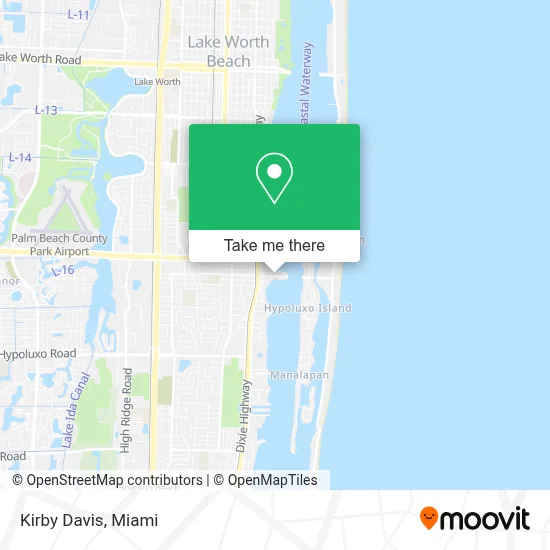 Kirby Davis map