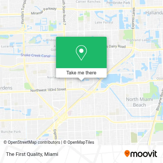 The First Quality map