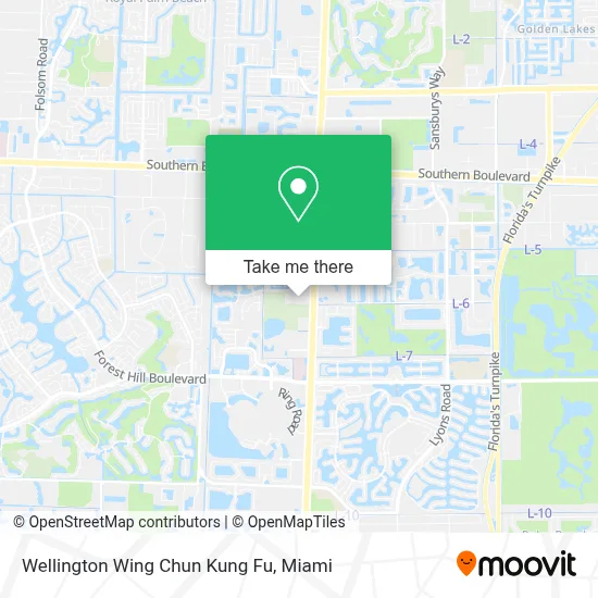 Wellington Wing Chun Kung Fu map