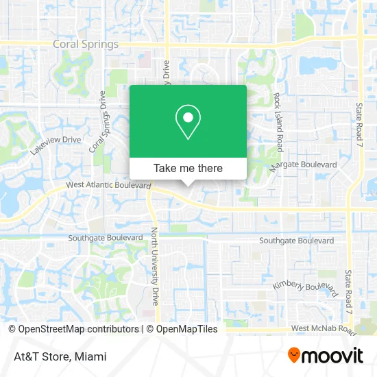 At&T Store map