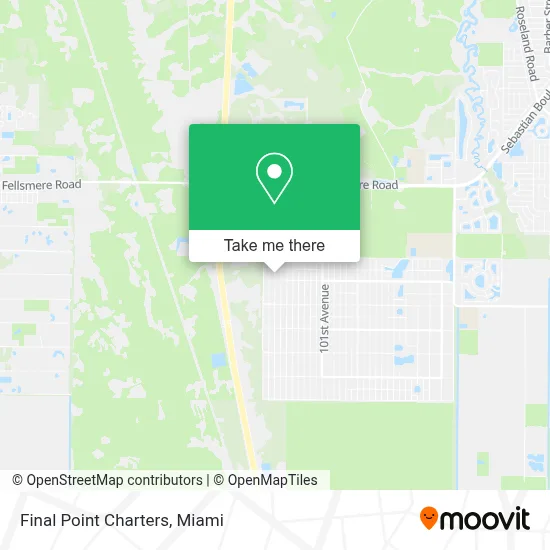 Final Point Charters map