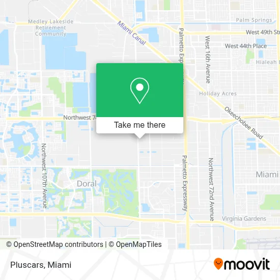 Pluscars map