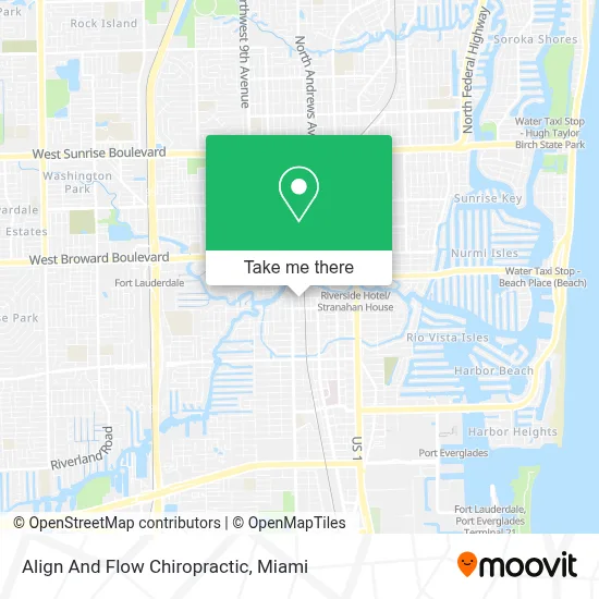 Align And Flow Chiropractic map