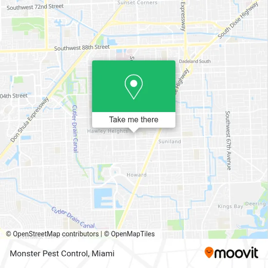Monster Pest Control map