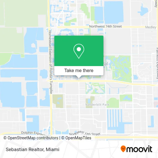 Sebastian Realtor map