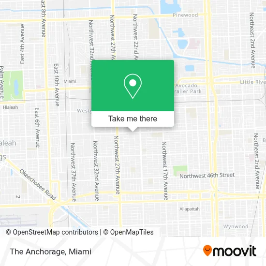 The Anchorage map