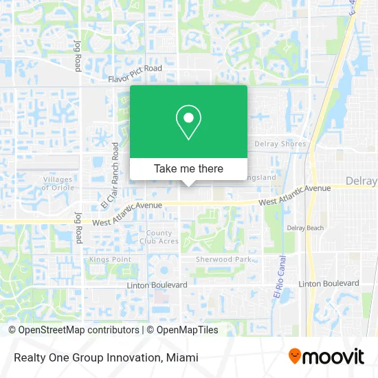 Realty One Group Innovation map
