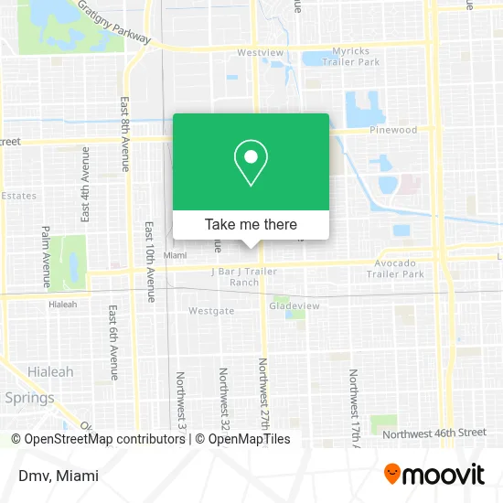 Dmv map