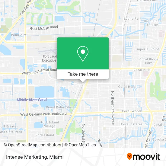 Intense Marketing map